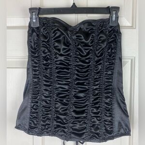 Lovers Lane  corset Womens 36 black lace up y2k bustier burlesque